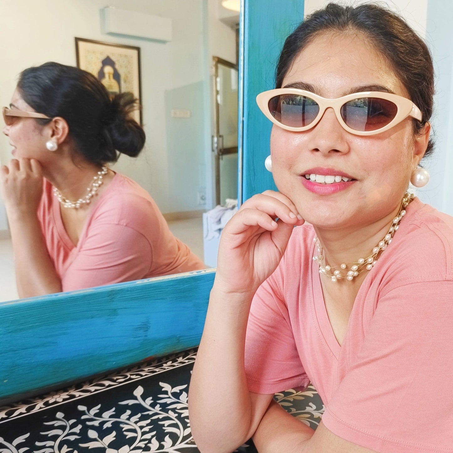 Éclat - Ankita Lokhande loved Pearl string necklace/bracelet