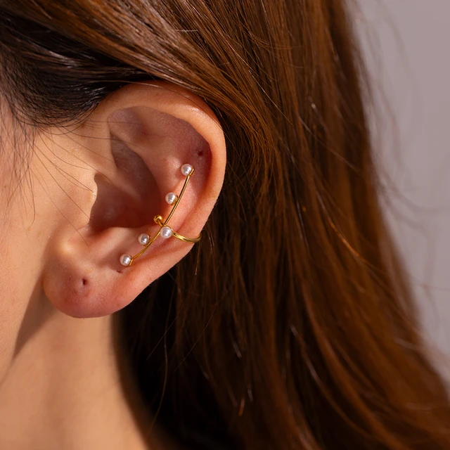 Diana Ear cuffs - 18k Gold electroplated