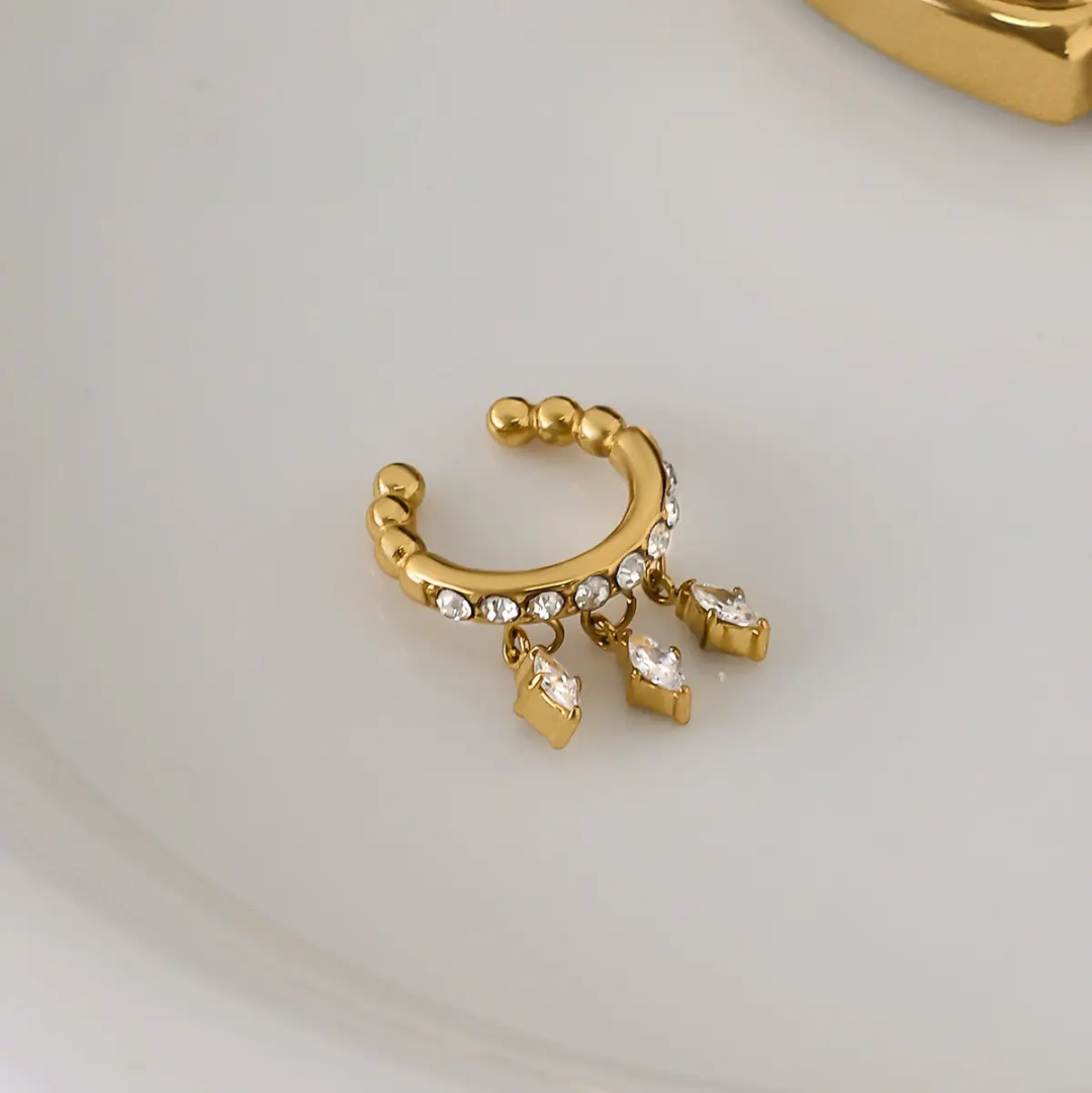 Nora Earcuff - 18k PVD gold plated