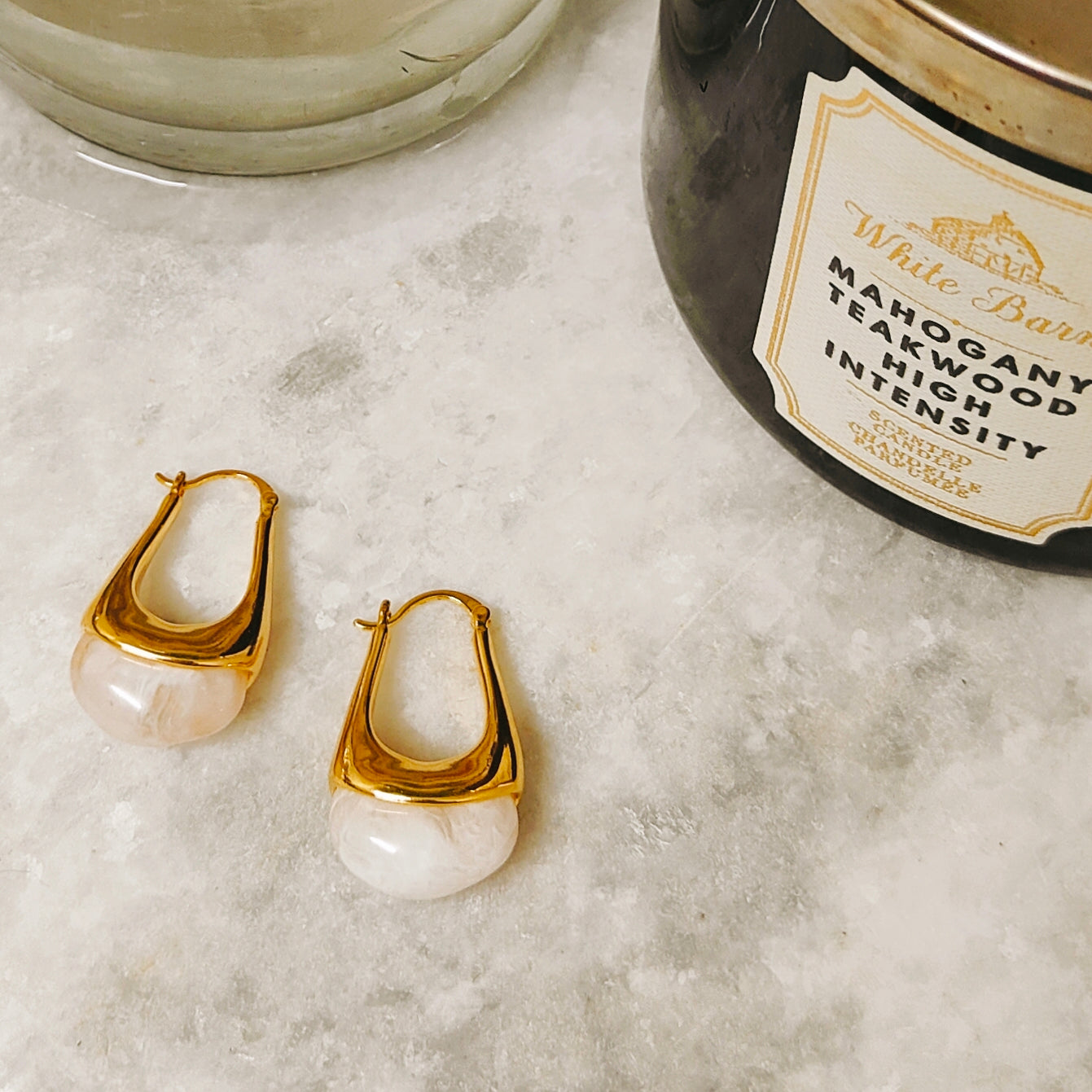 Tira Hoops - 18k PVD plating