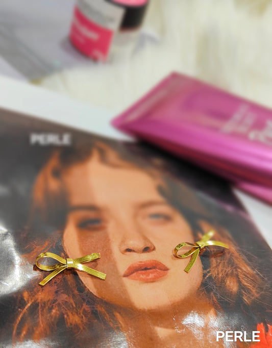 Bow earrings