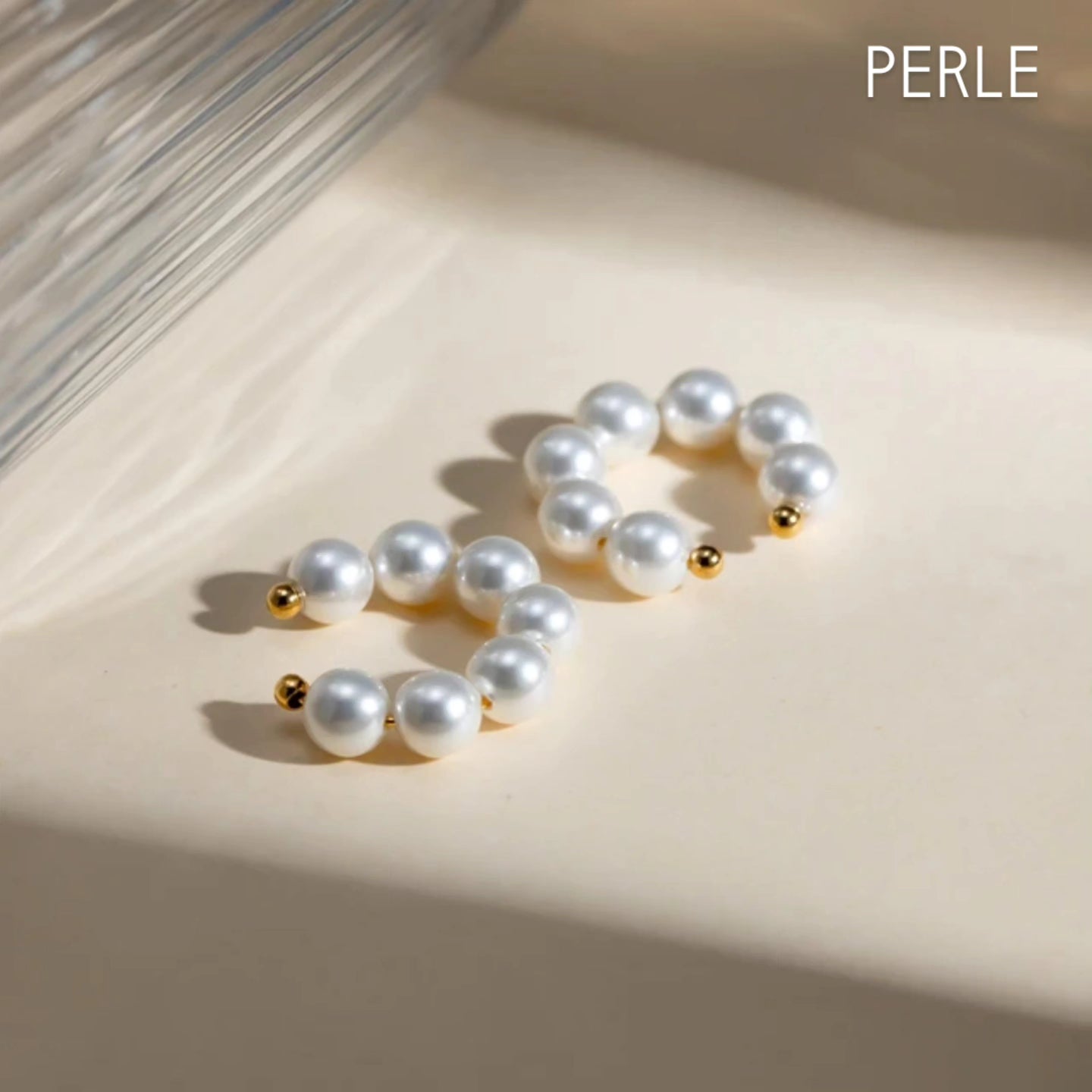 Luna Earcuffs - 18k gold plated