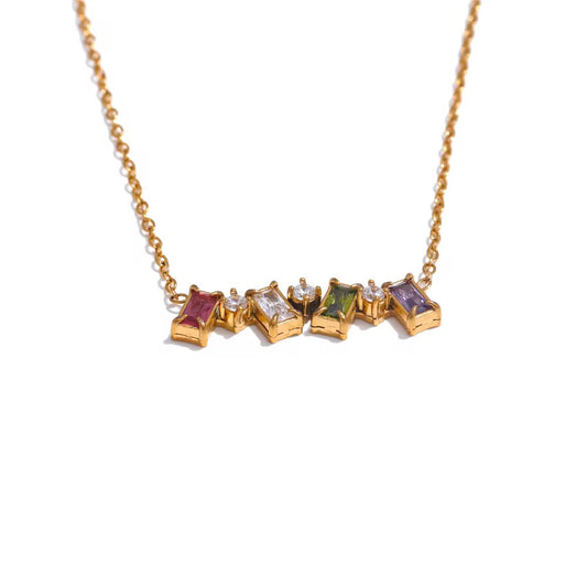 Luxe Lariat : 18k PVD plated necklace