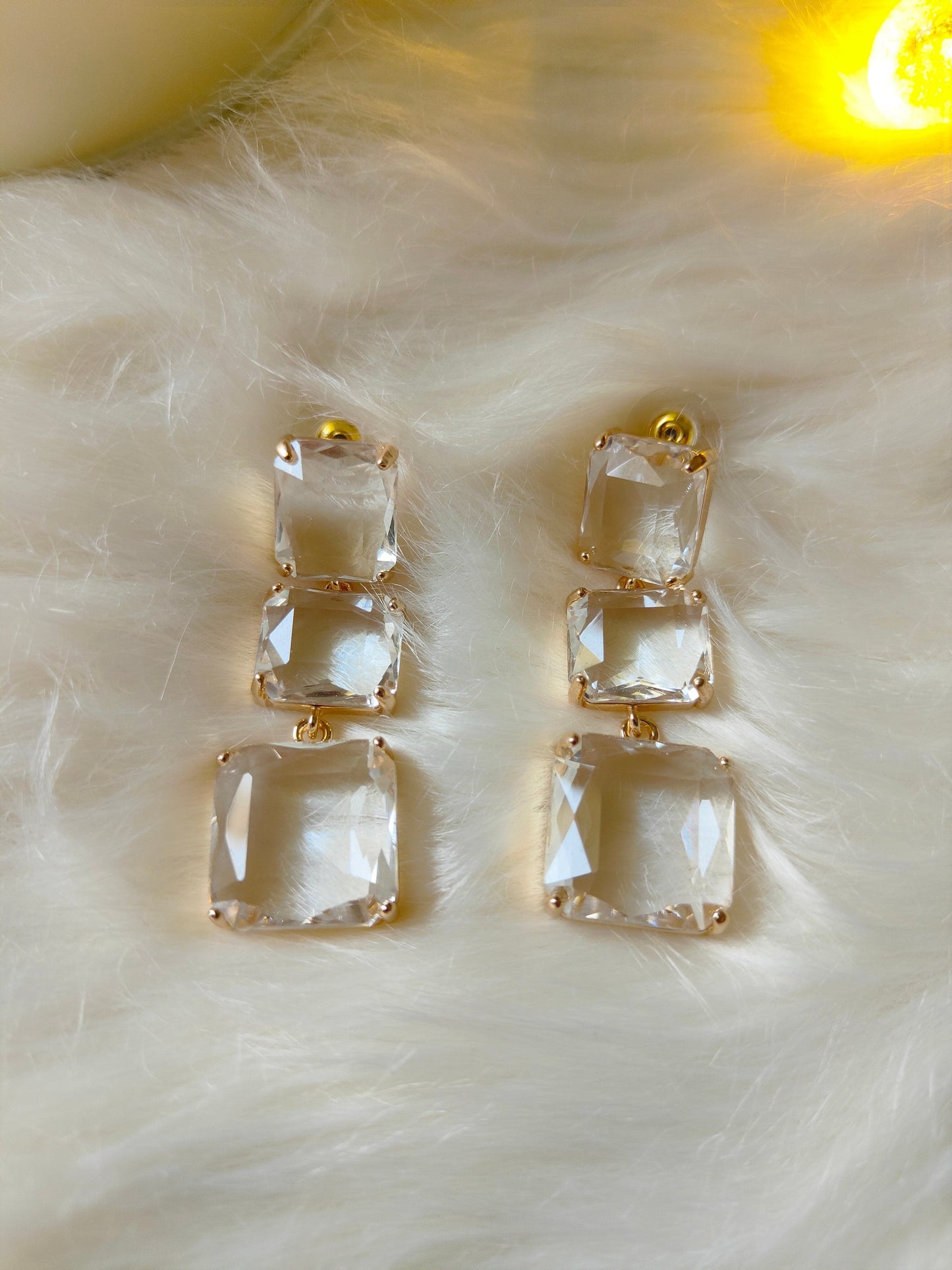 Nisha Rawal & Ruma Sharma loved - Clear crystal cascade