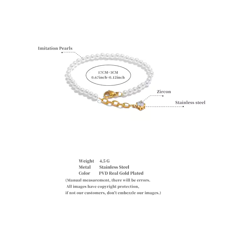 Pearly Pearl Bracelet