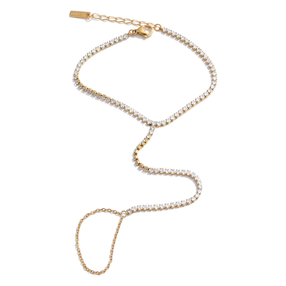 Stella hand chain Bracelet- 18k gold plated