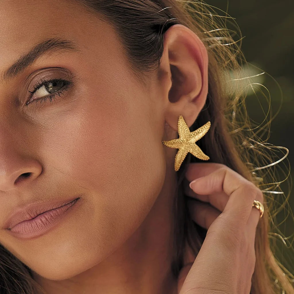 Starfish Stud earring